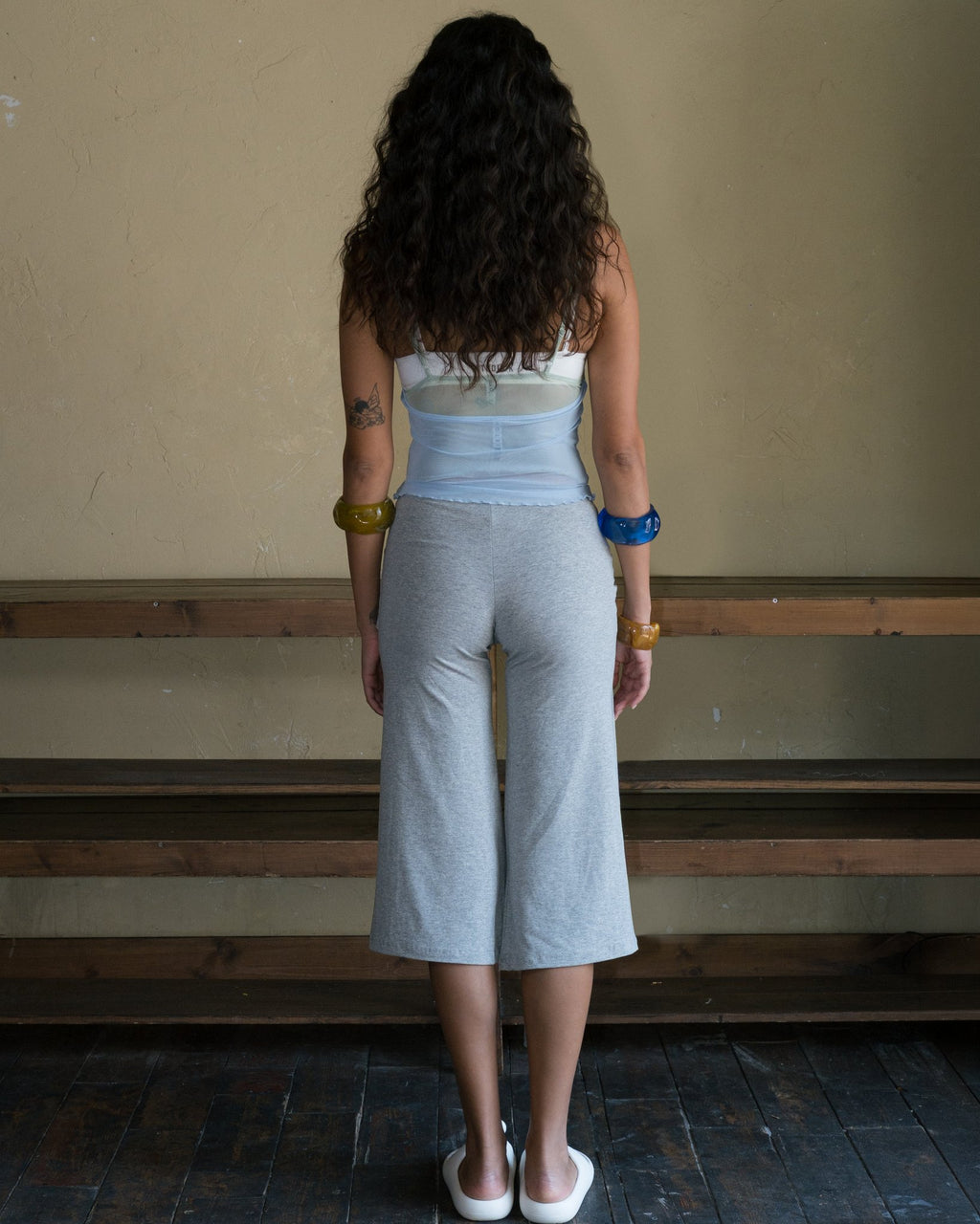 Jade tie pants in grey – LYD