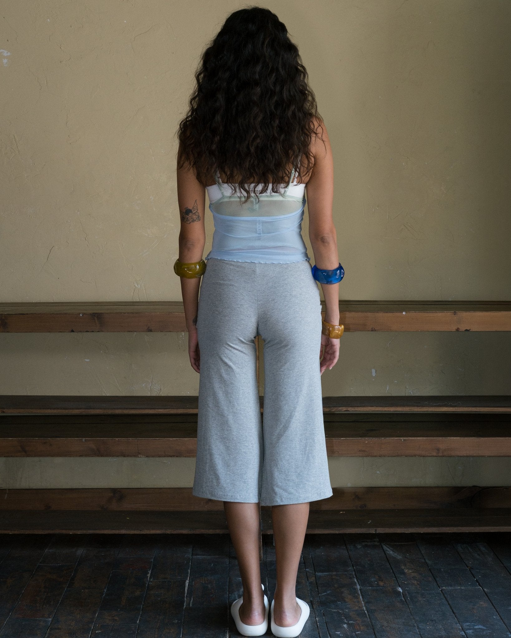 Jade tie pants in grey – LYD