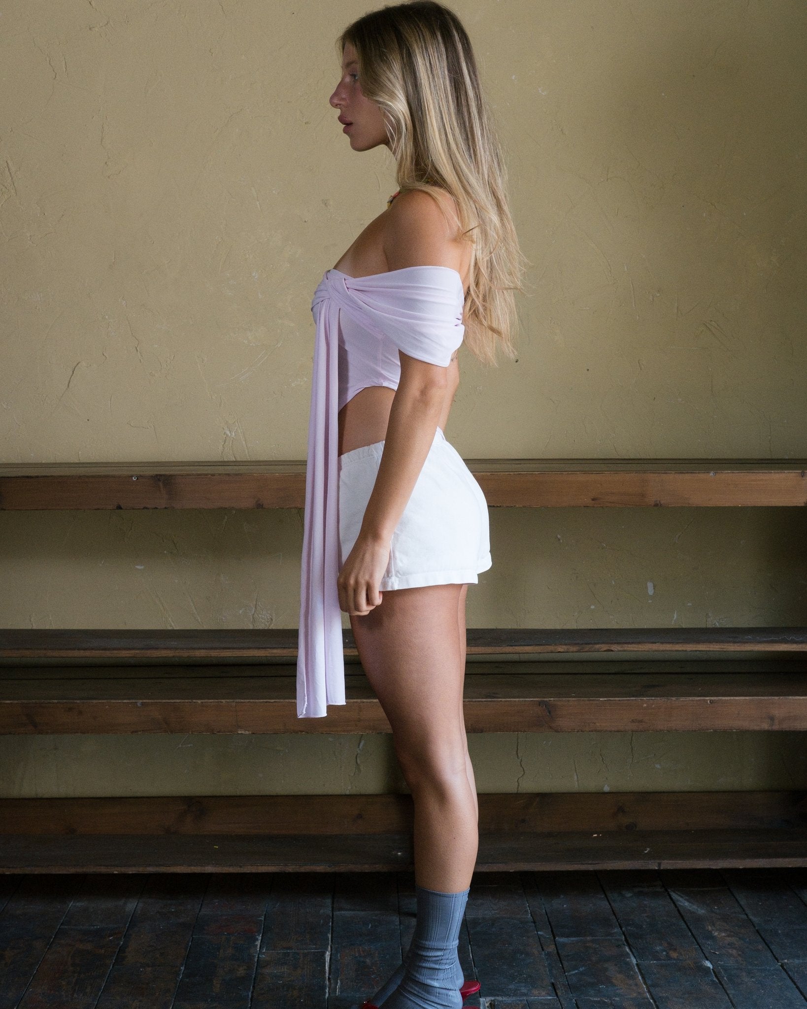 Luna top in pink – LYD
