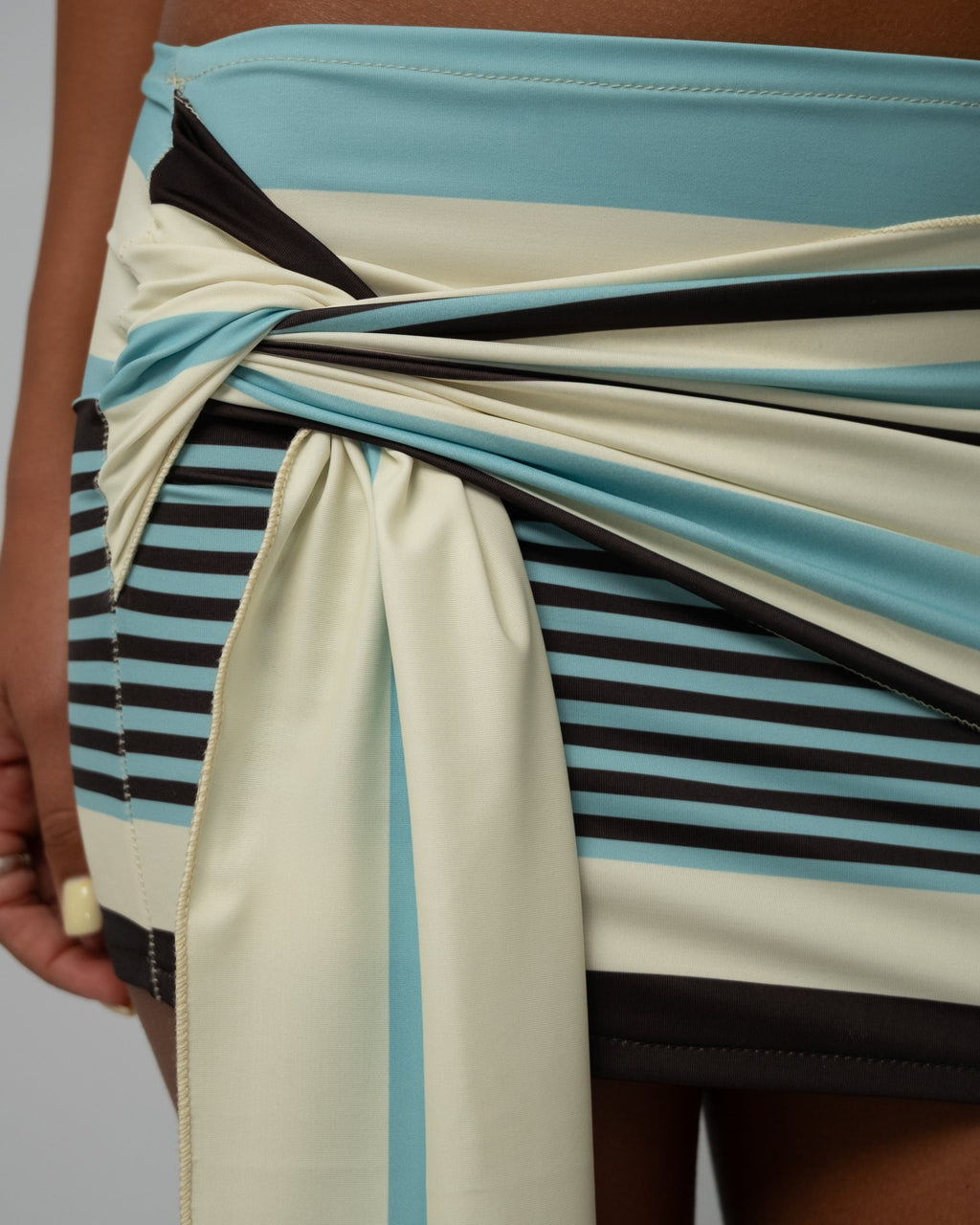 Sienna striped mini skirt – LYD